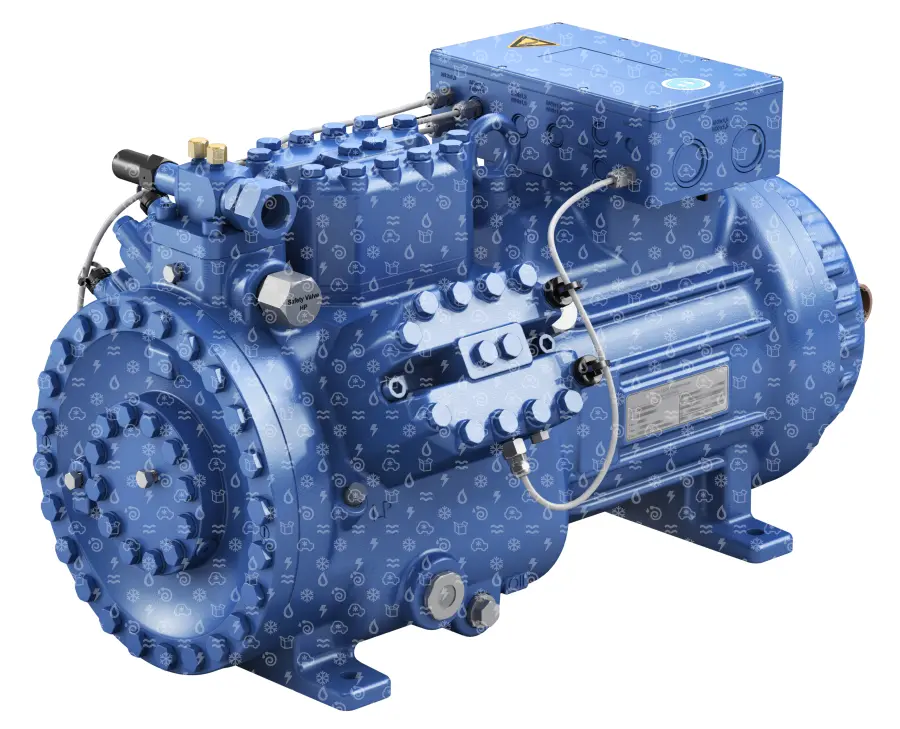 kompresor BOCK HGX46-440-4 ML CO2T, R744 / CO2, 380-420V 50Hz
